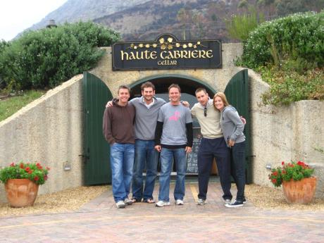 Haute Cabriere Winery, Franschoek, South Africa
